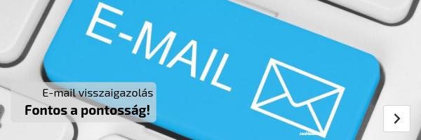 Miért nem kapok e-mail visszaigazolást?